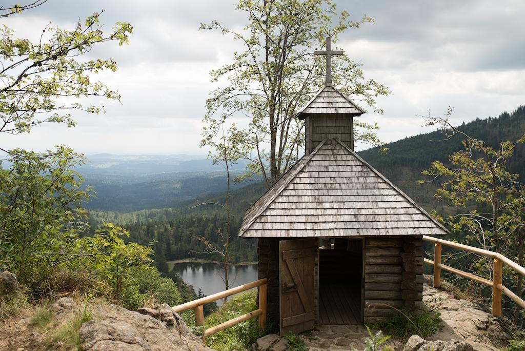 Готель Pension Waldesruh Санкт-Освальд Екстер'єр фото